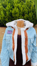 Load image into Gallery viewer, Denim Suede Coat
