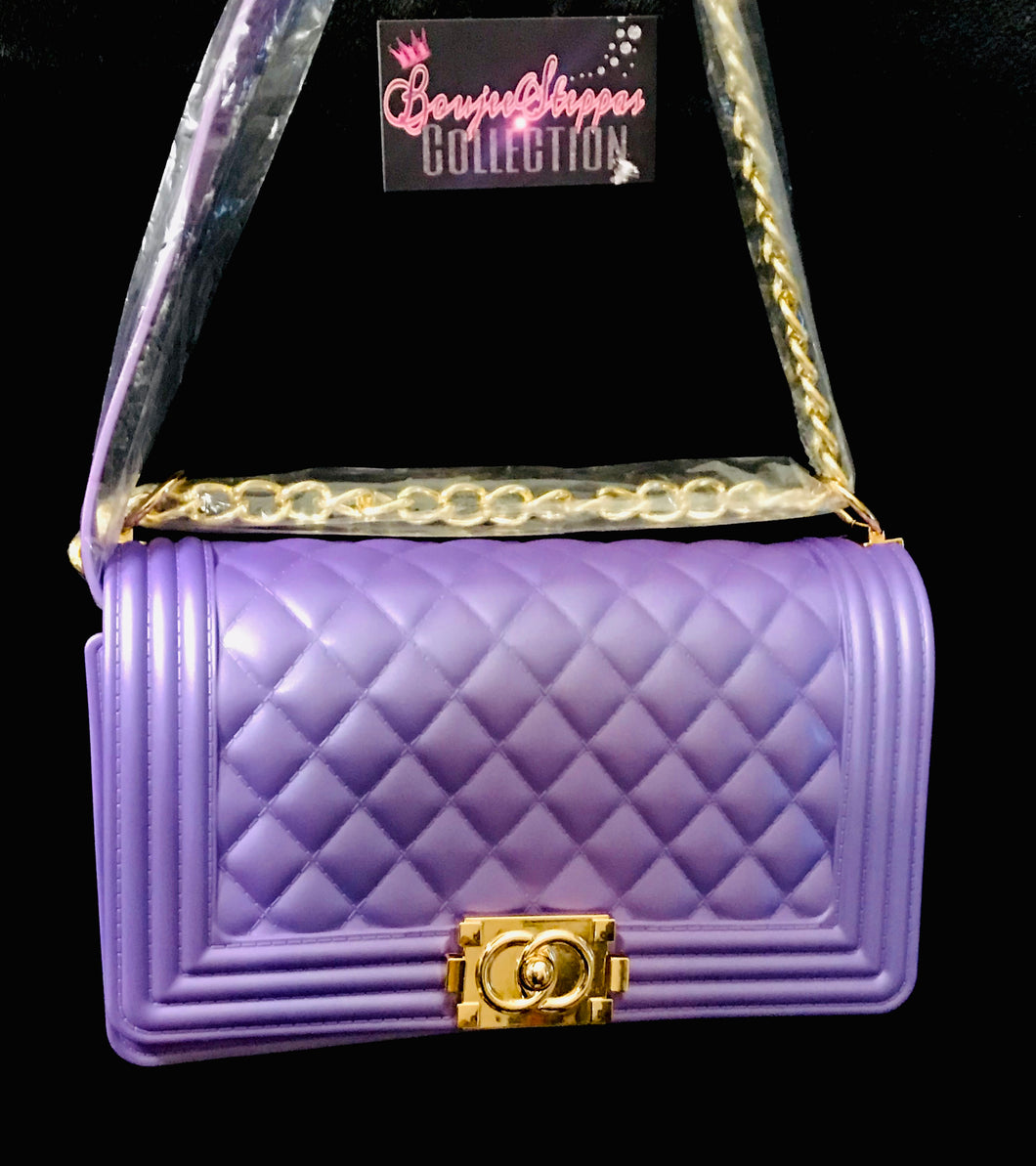 Pearly Violet Jelly Bag